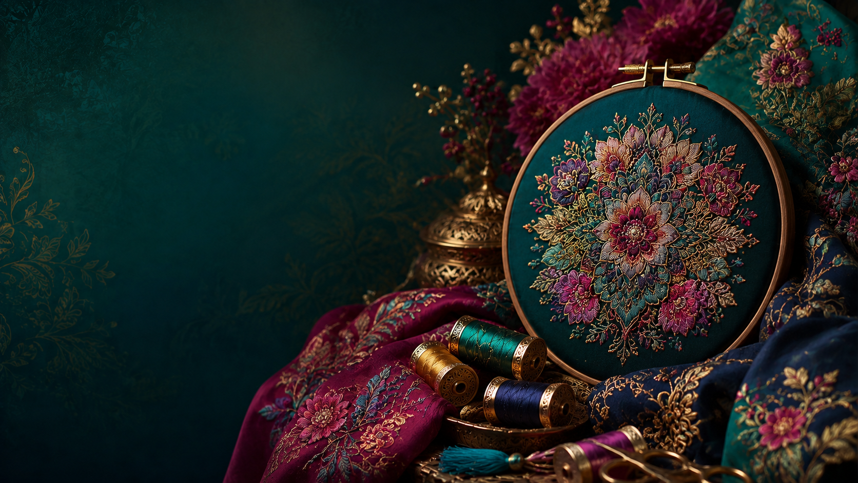 Handcrafted embroidery