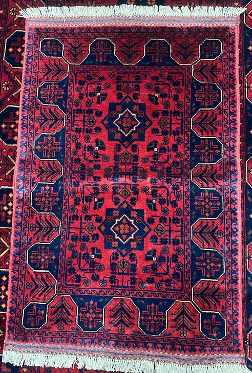 Doori red rug